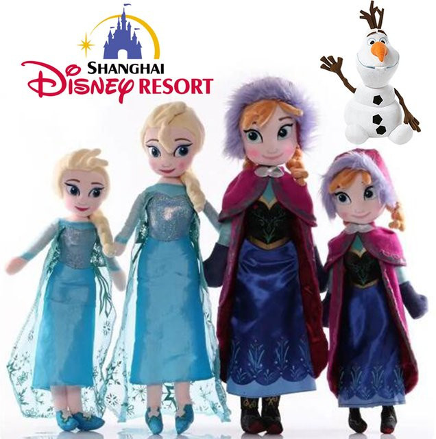 Disney Die Eiskönigin Elsa Anna Prinzessin, Gefüllte Plüschpuppe - Bild 1