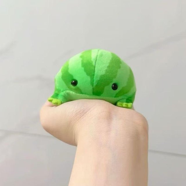 Linyi toy Frosch Plüschtier, Puppe, Grün, ab 6 Jahren - Bild 1