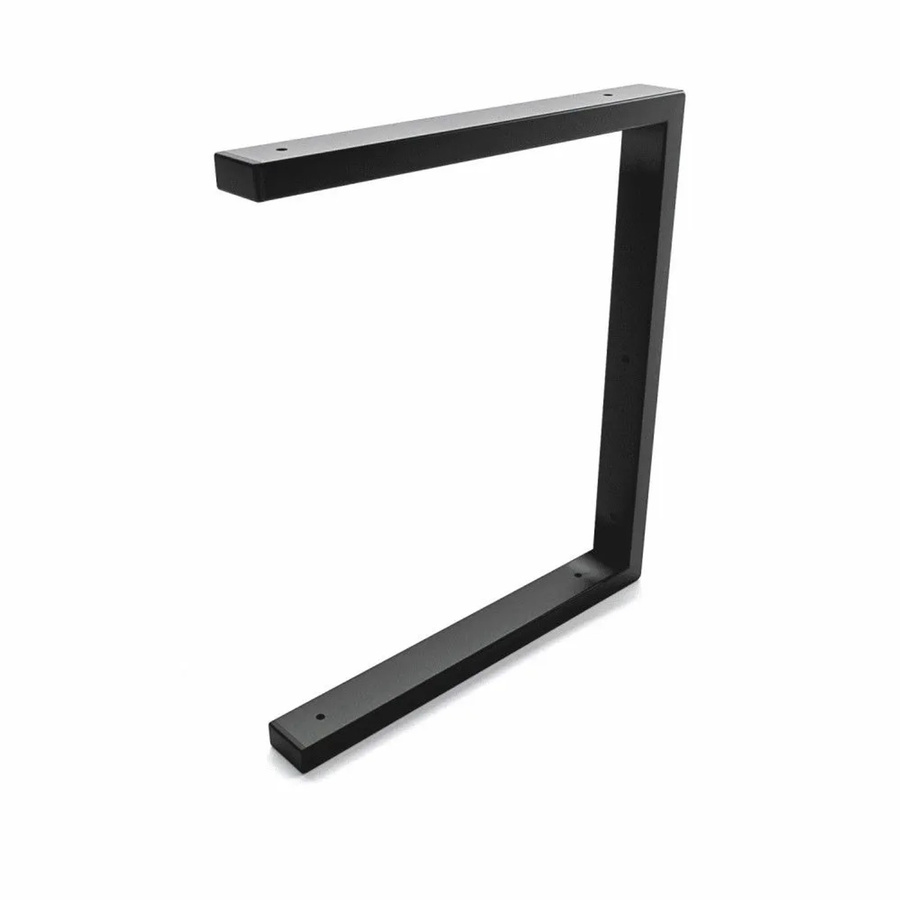 HEVVA Waschtischhalterung LAHN Wandmontage, Schwarz Matt, Tiefe: 35 cm - Bild 2