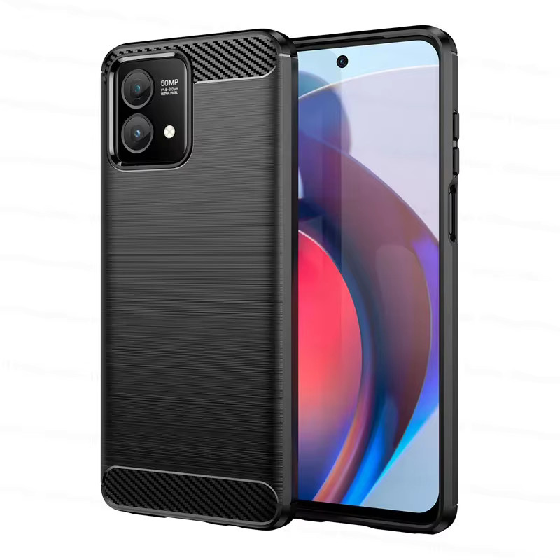 Stoßfeste Silikon TPU Handyhülle für Motorola Moto G Stylus 2023 5G/4G in Schwarz - Bild 2