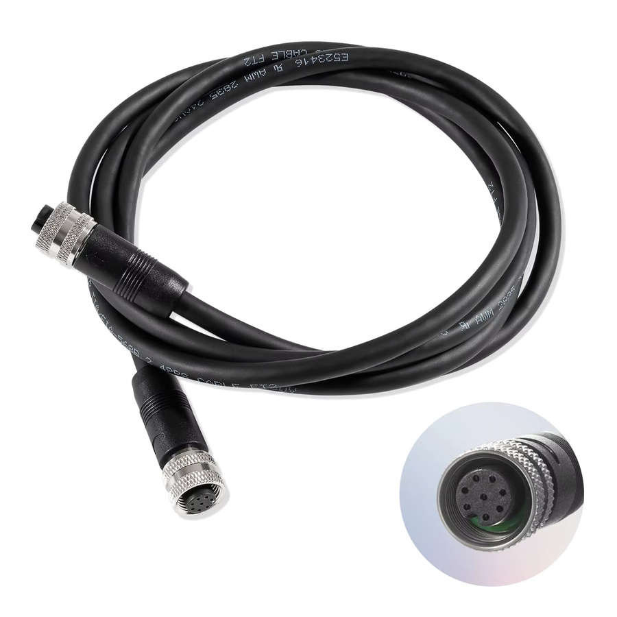 Humminbird Ethernet-Kabel EC 5E für Solix, Helix G2N, Helix G1, Onix und Ion, Farbe: Schwarz/Beige, Länge: 1,52 m (5 Fuß) - Bild 4