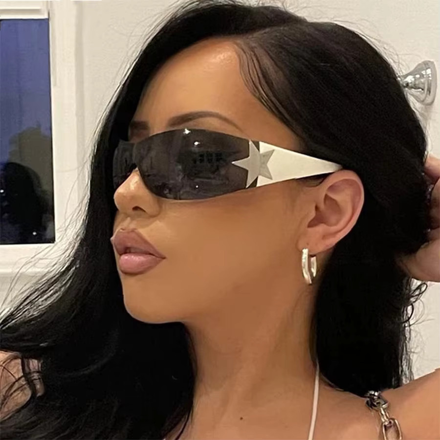 STERN Sonnenbrille, randlos, Stern Dekoration, Damen, Kunststoff - Bild 2