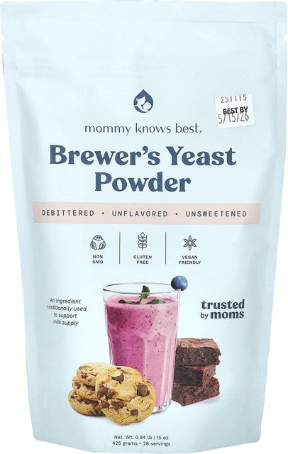 Mommy Knows Best Bierhefepulver geschmacksneutral 426 g - Bild 1