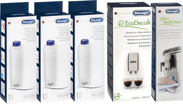 De'Longhi Pflegepaket für 0,5 Jahre inklusive Milchreiniger in Weiß - Bild 1