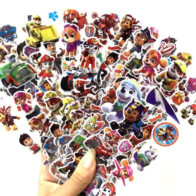 Paw Patrol Bubble Aufkleber, 12 Blatt, 3D Aufkleber - Bild 6