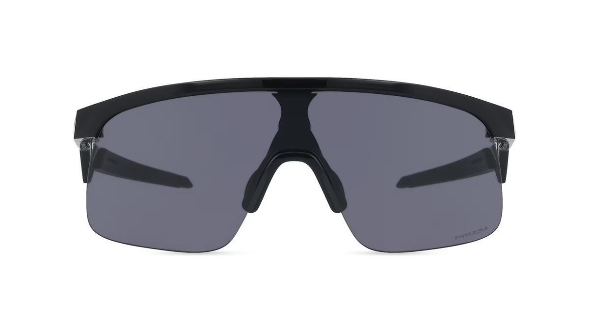 Oakley OJ9010 Kinder-Sonnenbrille, randlos, eckig, Kunststoff, schwarz, grau - Bild 1