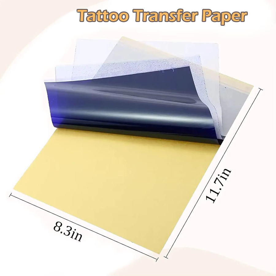 Usiriy Tattoo Transfer Papier A4 Thermische Schablone für Tattoo Transfer Maschinen und Drucker - Bild 2