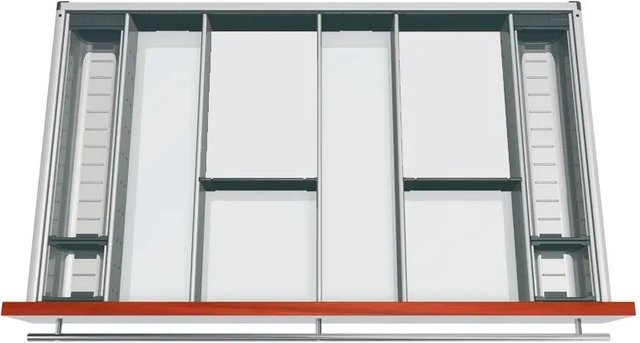 Blum Besteckeinsatz Orga-Line Facheinteilungs-Set in Grau für Korpusbreite 900 mm und Nennlänge 500 mm - Bild 1