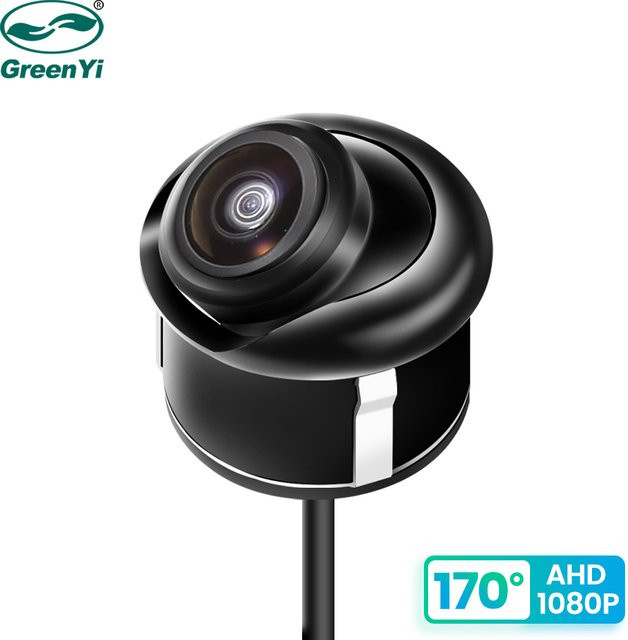 GreenYi AHD Full HD Auto-Rückfahrkamera C828 in Schwarz mit 170 Grad Fisheye-Objektiv und Nachtsicht - Bild 1
