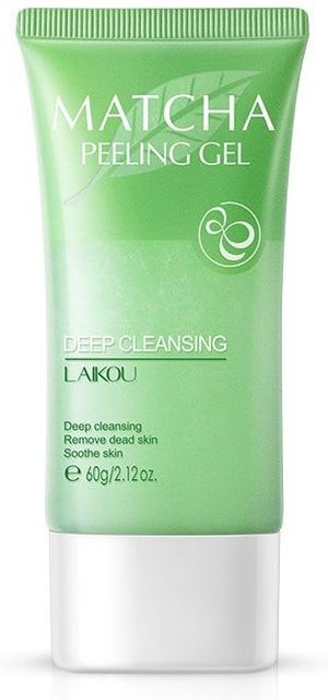 LAIKOU Matcha Peeling Gel, 60g, für fettige Haut und Akne - Bild 1