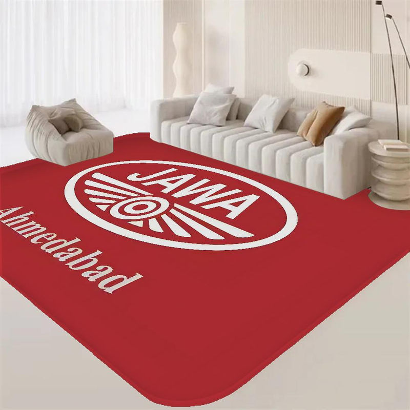 Karpetti Fußmatte Jawa Motorrad Logo Design in Rot, B/B: 40 x 60 cm - Bild 3