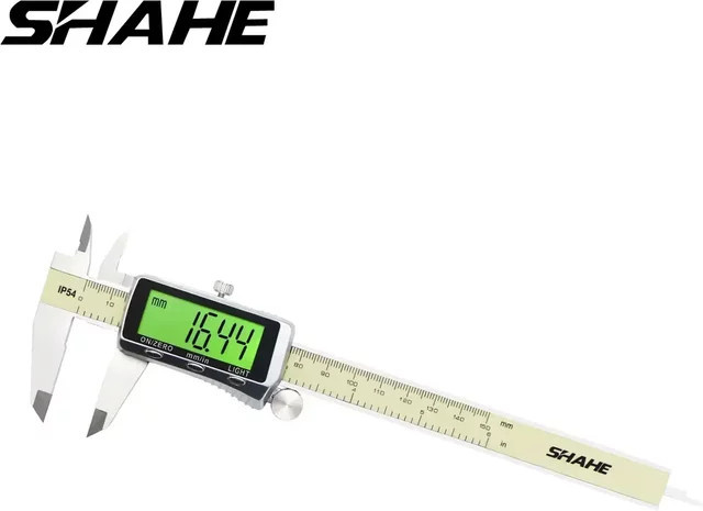 SHAHE Digitaler Messschieber in Silber mit Hintergrundbeleuchtung - Bild 1