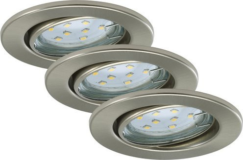 Briloner Einbauleuchte FIT MOVE LED, silberfarben, Einbautiefe: 6 cm - Bild 1