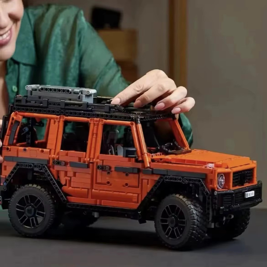 Potdemiel G500 Neues Geländewagen-Modell, Bausteine, 2891 Teile - Bild 6