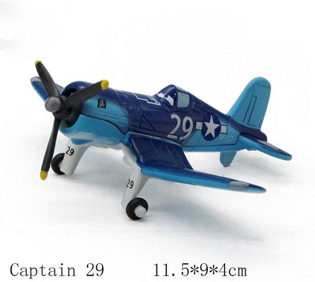 Pixar Disney Flugzeuge Skipper Dusty Crophopper Blazin Blade Yellow Bird Blackout Drip, Fahrzeuge, ab 4 Jahren - Bild 1