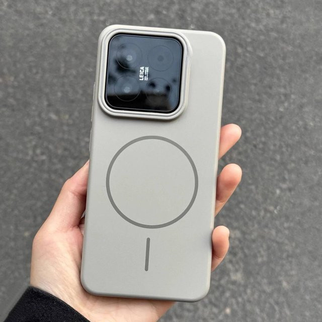 Xiaomi Schutzhülle für Xiaomi 15T und 17T Pro in Pink, Matte PC und TPU Hülle mit MagSafe für magnetisches kabelloses Laden, Stoßfest - Bild 1
