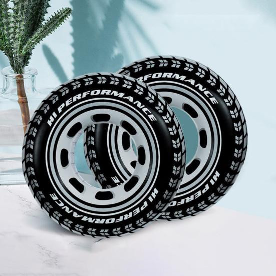 HaoYunLai Schwimmring, Schwarz, Unisex - Bild 4