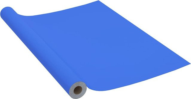 Selbstklebende Möbelfolie von VD Home Furnishing in Blau Glänzend aus PVC, Breite: 90 cm, Länge: 500 cm - Bild 1