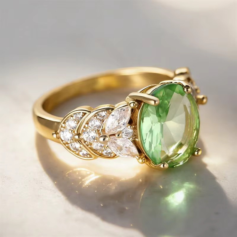 Huitan Ring, Gold, Zirkonia, Damen - Bild 2