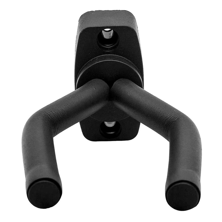 APWIKOGER Universal Gitarren Wandhalterung aus Metall in Schwarz für Akustikgitarren und Musikinstrumente - Bild 5