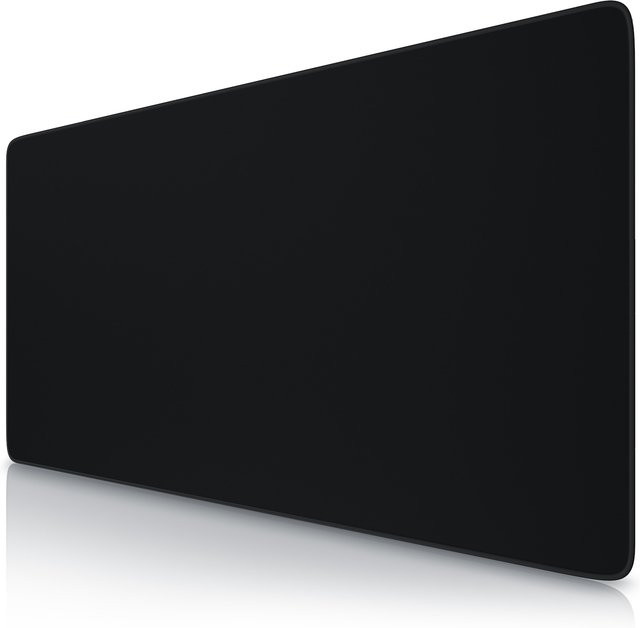 Titanwolf Gaming Mauspad XXL Tischunterlage Schwarz B: 100 cm, T: 50 cm, wasserabweisend und rutschfest - Bild 1