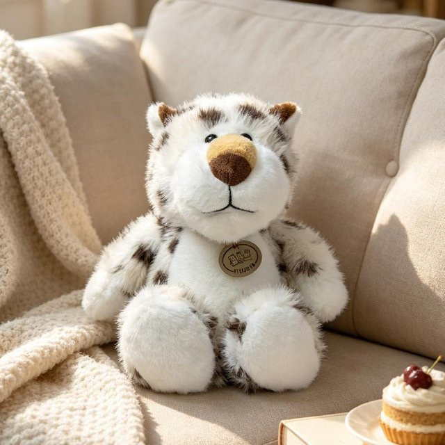 Yiran toy Anime Frosch Kuh Leopard Faultier Löwe Plüschtier, 30cm, ab 14 Jahren - Bild 1