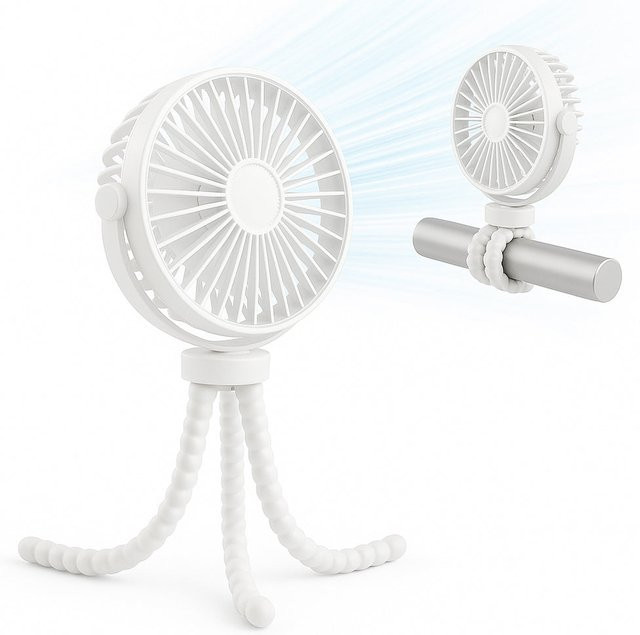 Tragbarer Ventilator Techsuit VP1 in Weiß - Bild 1