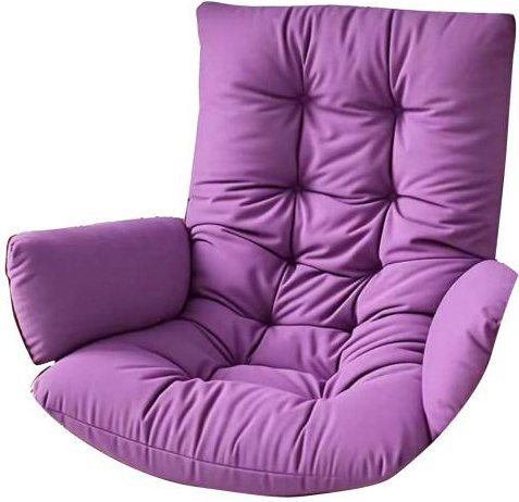 Wasserdichtes Ersatzkissen für Eierstuhl und Hängesessel von Home Kits, oval, Farbe: Lila - Bild 1