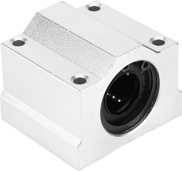 SC30UU 30mm Aluminium Lineare Bewegung Kugelgelagerter Gleitblock CNC Lineareinheit in Silber - Bild 1