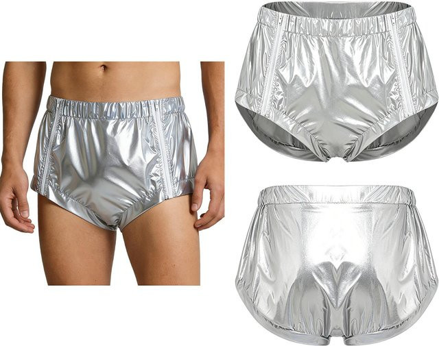 Daenrui Windelüberhose, wasserdicht, XXL, Silber, Unisex - Bild 1