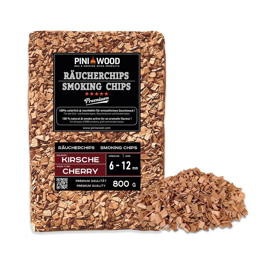 PINI Räucherchips Kirsche 800 g - Bild 2