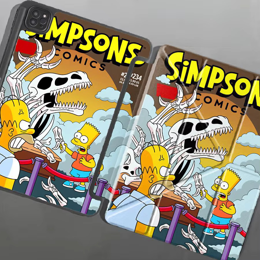 Simpsons Dinosaurier Schutzhülle mit Halterung für iPad Mini 6, iPad Pro und iPad Air in Multicolour - Bild 4