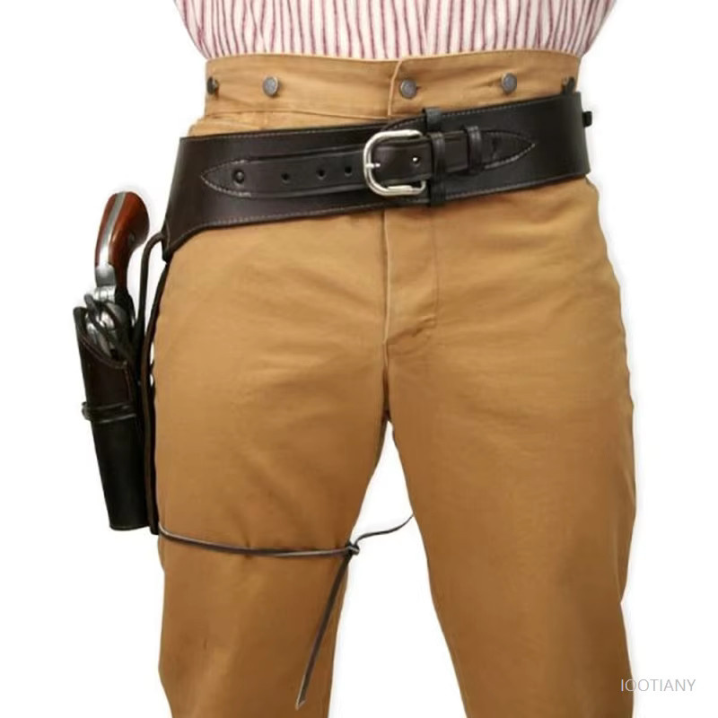 QAZH Western Pistole Holster Gunman, Zubehör, Schwarz, Kunststoff - Bild 2