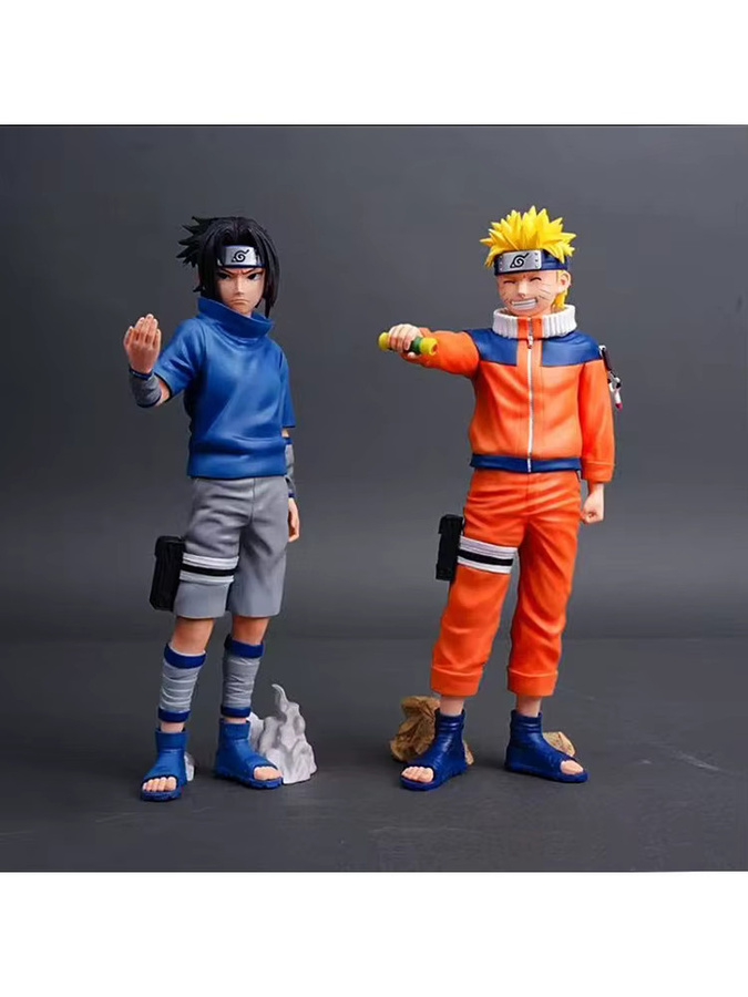 Naruto Actionfigur, Naruto Dan Sasuke, Statue Modell, 27 cm - Bild 4