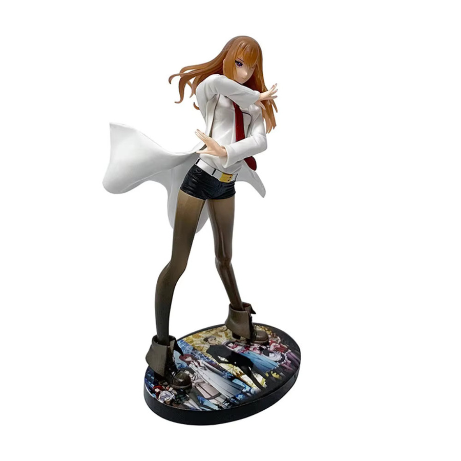 Steins;Gate Dream Tech Makise Kurisu, Actionfigur, 21,5 cm, weißer Mantel-Stil - Bild 3
