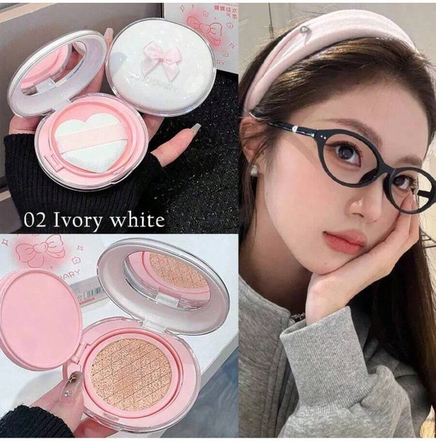 JOJO DIARY Bow Cushion Foundation, Matt, Natürliche - Bild 1