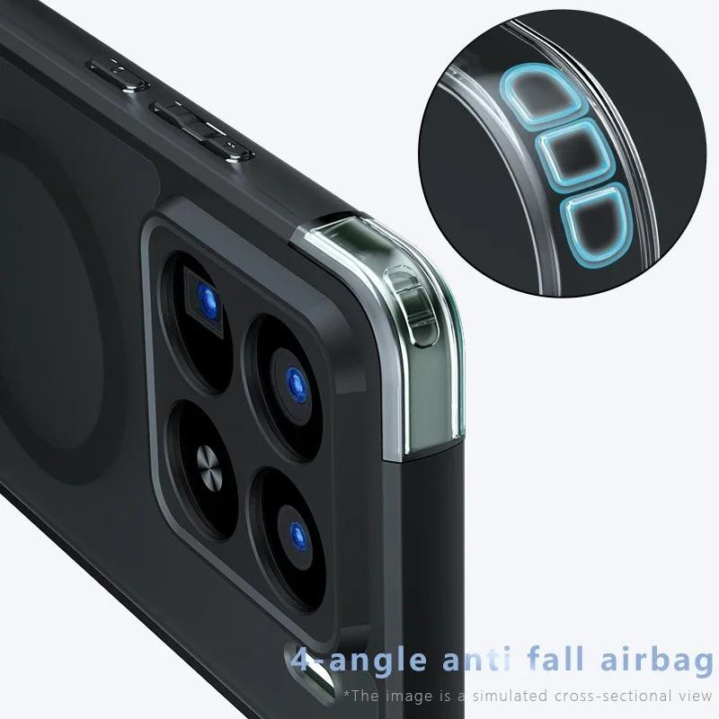 Motorola Edge 60 Fusion Schutzhülle aus mattem Acryl in Schwarz - Bild 2