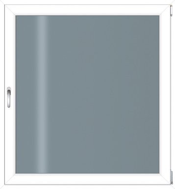 RORO Kunststoff-Fenster KOMFORT B70 in Weiss mit Klarglas, Breite: 100 cm, Höhe: 120 cm - Bild 1