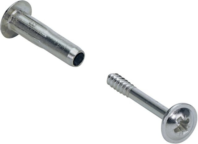 Hettich Verbindungsschraube M4 aus Stahl, silber, 10 Stück - Bild 1