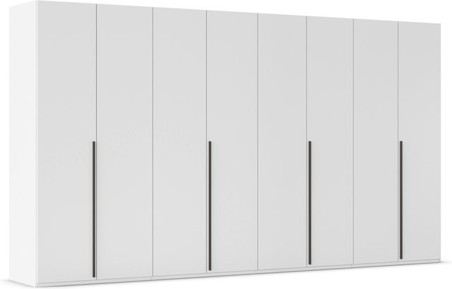 RAUCH Montclar Drehtürenschrank Weiß mit grauen Griffen, B/H: 400 x 223 cm - Bild 1