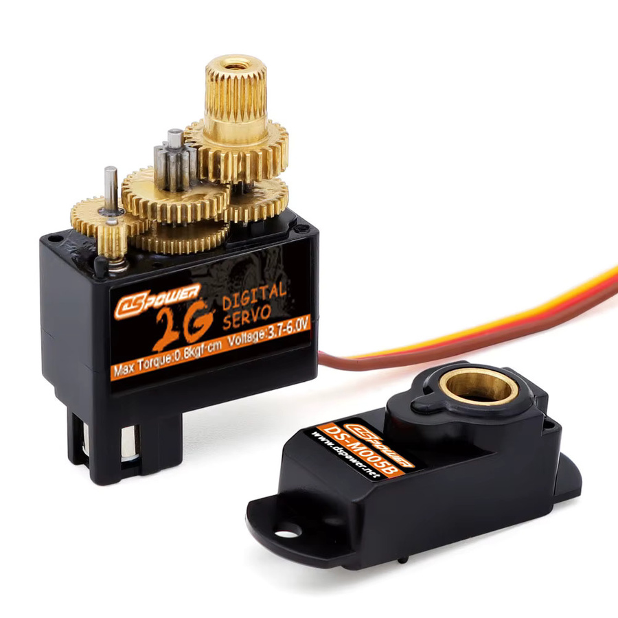 DSPOWER 2G Micro Metall Getriebe Digital Servo Mini Motor, 1-10-teiliges Set - Bild 2