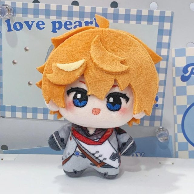 Genshin Impact Tartaglia Childe Plüschpuppe, 10cm, ab 14 Jahren - Bild 1