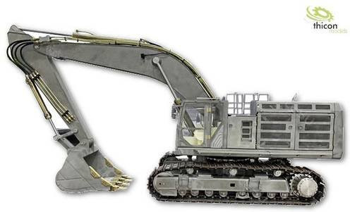 Thicon Models 58100 Kettenbagger 74t RC Funktionsmodell Bausatz im Maßstab 1:14 aus Edelstahl - Bild 1