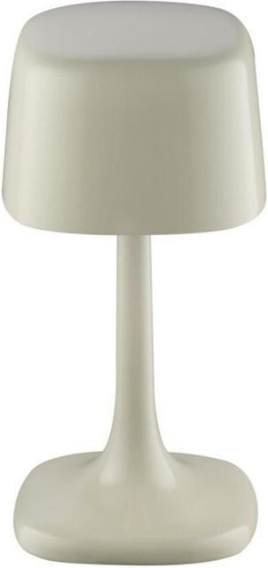 APS Akkutischleuchte SOHO LED dimmbar mit Fernbedienung, grau, B/T/H: 10,6 x 10,6 x 21,5 cm - Bild 1