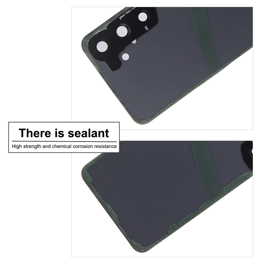 Samsung S25 S931 Ersatz-Rückgehäuse in Gold mit Kameralinsenglas und Akku-Rückabdeckung zur Reparatur - Bild 4