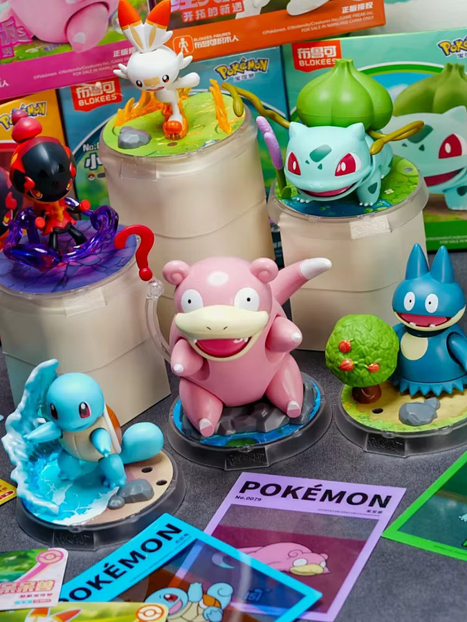 Blokees Pokemon Klassische Version CV-S Vol.1-3, Baubares Modell, Set - Bild 4