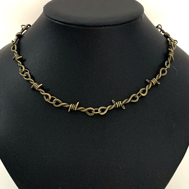 Halskette Choker, Eisen, Schwarzer Stern, Unisex - Bild 1