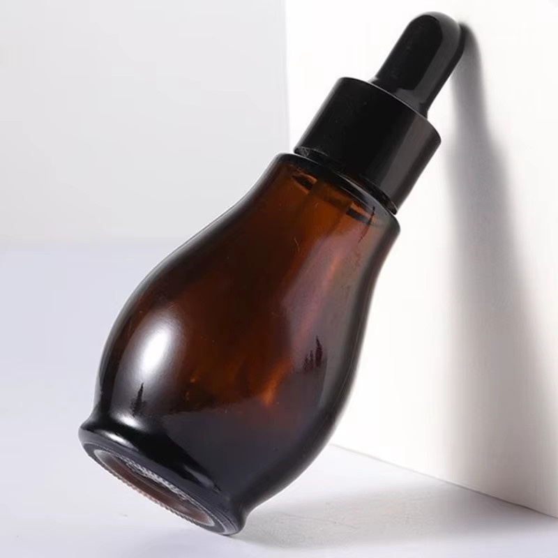 HNKMP Braunglas Tropfflaschen mit Pipette, 5 ml-10 ml, Nachfüllbar - Bild 4
