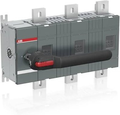 ABB OT1250E03W4P Lasttrennschalter 1250A 1000V in Schwarz und Grau - Bild 1