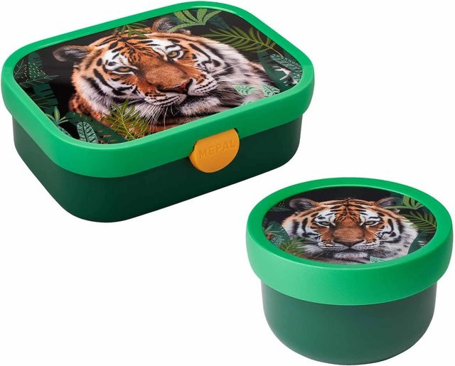 Mepal Campus Obst- und Bentobox Wild Tiger Multicolour 300 ml und 750 ml - Bild 1